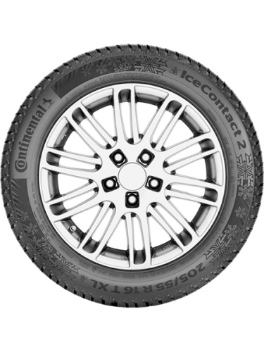 фото протектора и шины IceContact 2 SUV Шина Continental IceContact 2 SUV 275/45 R20 110T