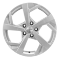 KHW1712 (Karoq/Octavia/Passat/Tiguan) Колесный диск Khomen Wheels 7xR17 5x112 ET43 DIA57.1 F-Silver 