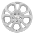 KHW1711 (Arkana/Kaptur) Колесный диск Khomen Wheels 6.5xR17 5x114.3 ET50 DIA66.1 F-Silver 