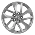 KHW1703 (A4) Колесный диск Khomen Wheels 7xR17 5x112 ET46 DIA66.6 F-Silver 