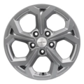 KHW1606 (Focus) Колесный диск Khomen Wheels 6.5xR16 5x108 ET50 DIA63.3 Gray 