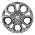 KHW1711 (Arkana/Kaptur) Колесный диск Khomen Wheels 6.5xR17 5x114.3 ET50 DIA66.1 Gray 