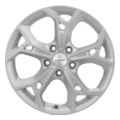 KHW1702 (RAV4) Колесный диск Khomen Wheels 7xR17 5x114.3 ET39 DIA60.1 F-Silver 