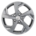 KHW1712 (A4) Колесный диск Khomen Wheels KHW1712 (A4) 7xR17 5x112 ET46 DIA66.6 G-Silver 